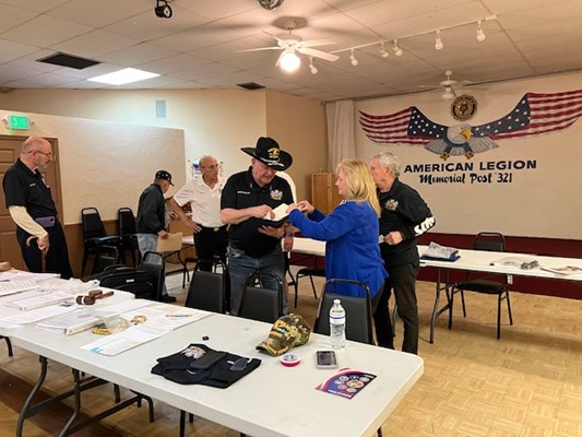 Ceremony for FL VVA Chapter 23 by the Broward Co. Regents Council NSDAR. 